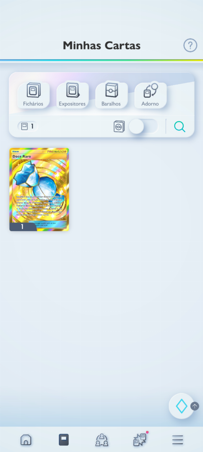 Conta Pokémon TCG- NV 34 com mais de 2,8k cartas, Doce Raro dourado PT BR e mais