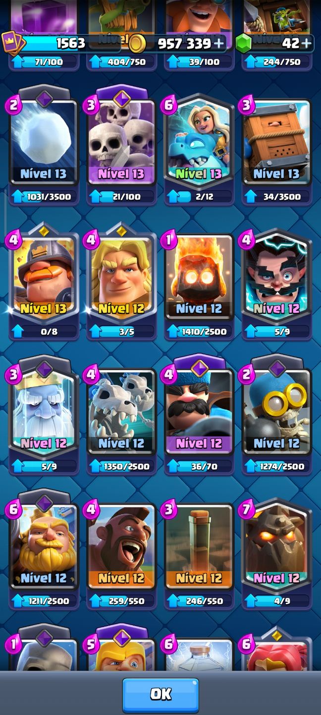 Conta Clash Royale 14000 troféus