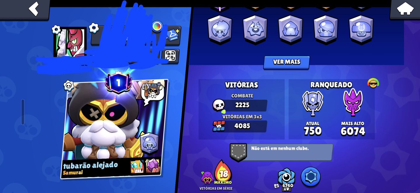 CONTA SUPERCELL ID ANTIGA (BRAWL STARS + CLASH ROYALE) DESDE 2019
