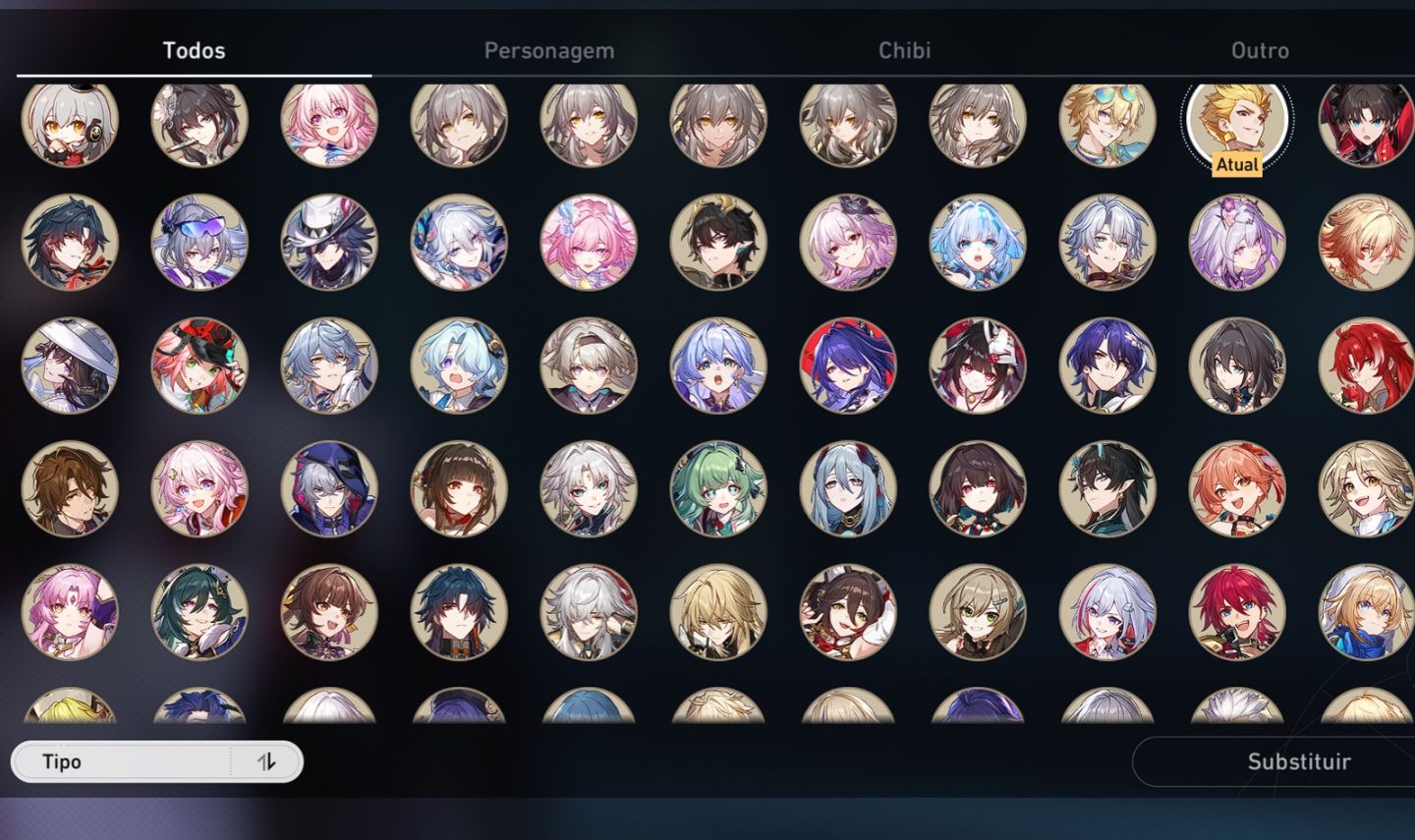 HONKAI STAR RAIL CONTA COM 45 PERSONAGENS 5 ESTRELAS ACEITO NEGOCIAR O PREÇO