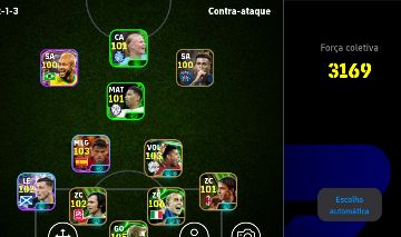 CONTA TOP eFOOTBALL FORÇA COLETIVA 3169+ | ÉPICOS, SHOWTIME E GRANDES TÉCNICOS
