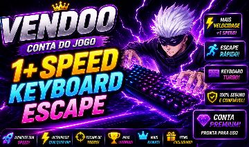 [ CONTAS ] +1 Speed Keyboard Escape /+1 Fuga de Teclado de Velocidade - ROBLOX !
