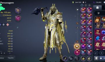 CONTA BLACK DESERT MOBILE - NÍVEL 115 | 57K+ CP | PREÇO A NEGOCIAR!