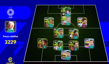 CONTA efootball com vários épicos