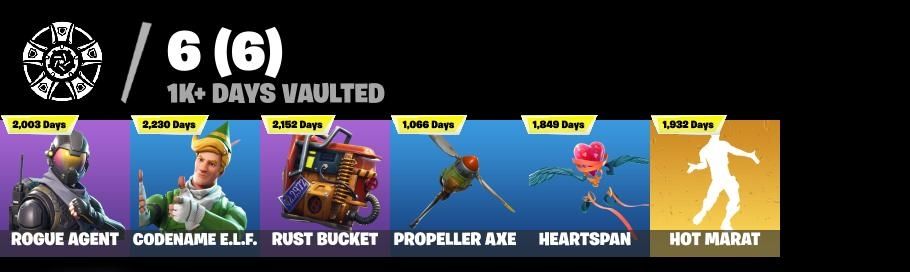Conta Fortnite OG - Várias skins, emojis e outras coisas raras.