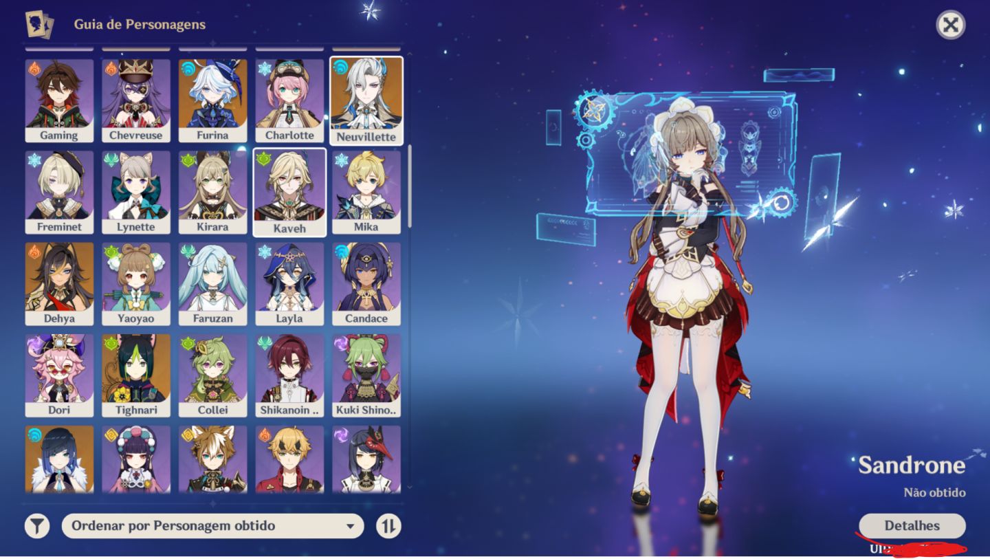 Conta genshin endgame explorada 21 5 estrelas times do meta perfeita pra 7.0