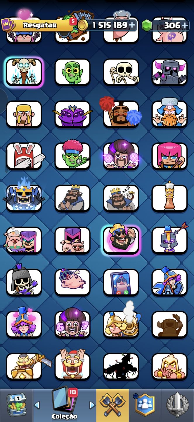 CONTA TOP NO PRECINHO!!, ANTIGA, MUITO OURO, EMOTES, CARTAS, FOCADA EM 2.6