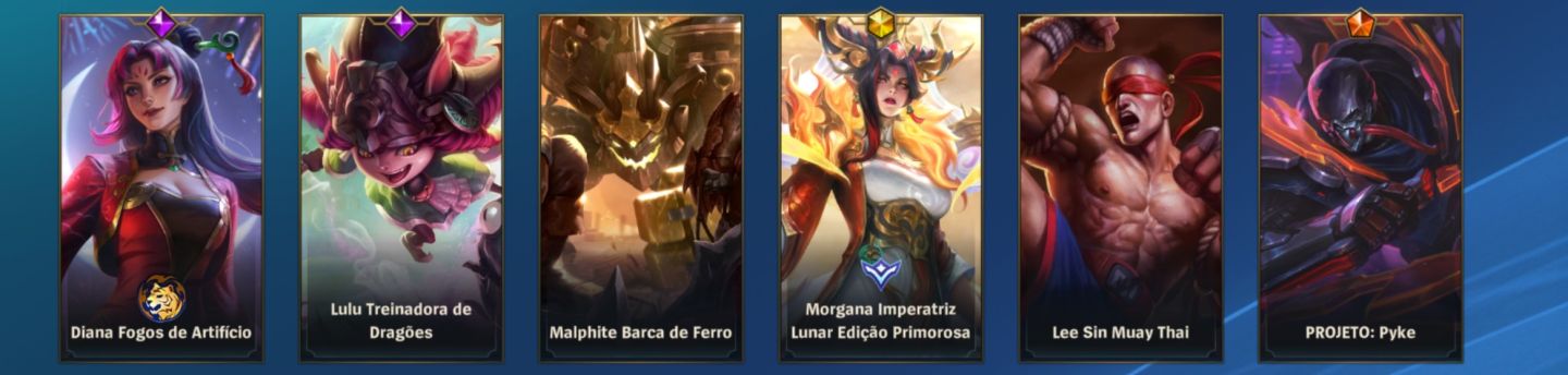 CONTA Wild rift- grão mestre todos os campeões e 110 skins lendárias