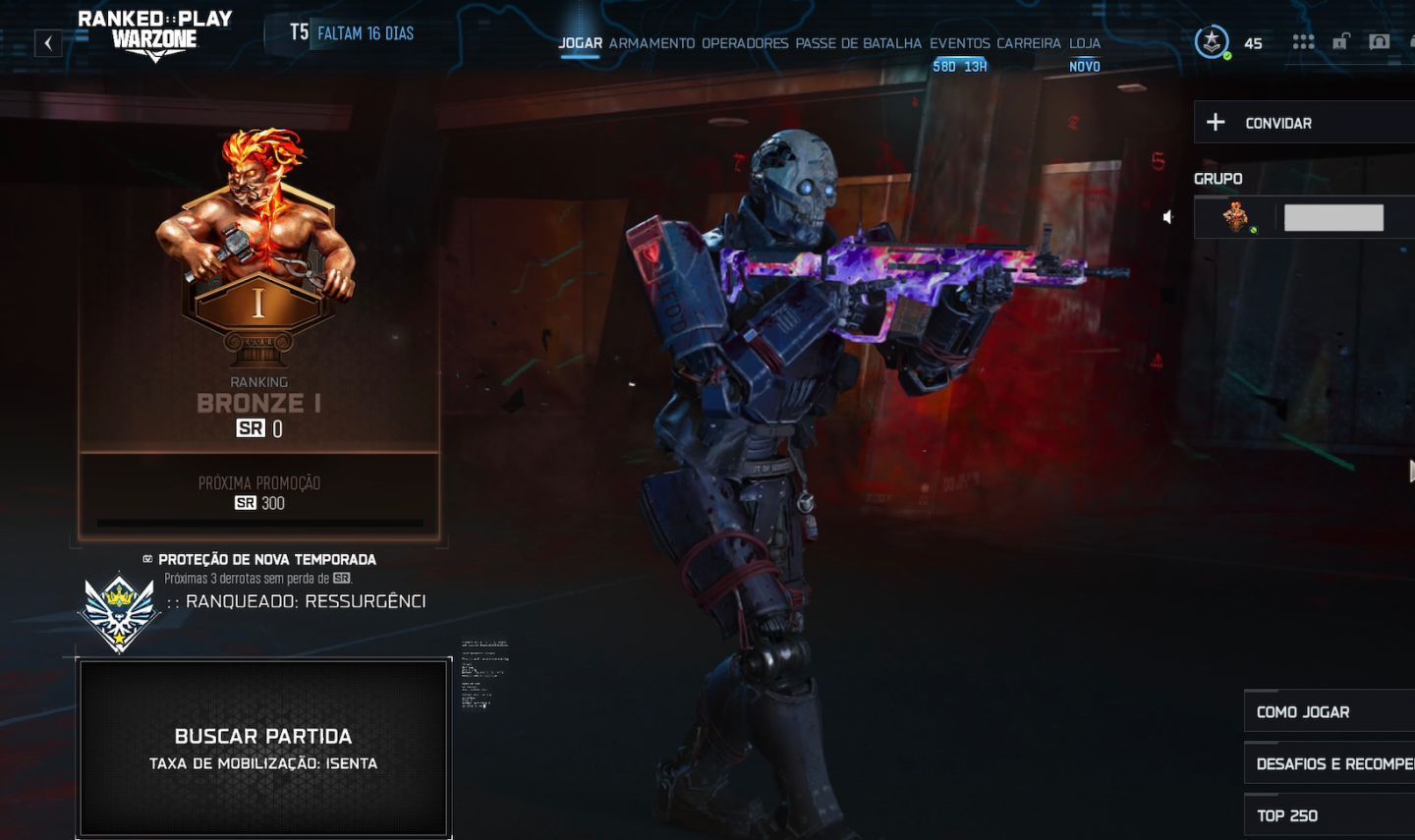 CONTA WARZONE / RANKED LIBERADA