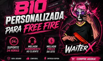 BIO PERSONALIZADA PARA SEU PERFIL DO FREE FIRE