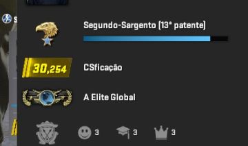 CONTA COM 30K DE RATING, RANK DOURADO, ENTRE O TOP 200-100 DA AMERICA DO SUL