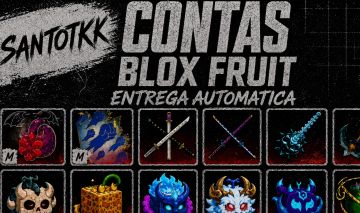 BLOX FRUITS - AS MELHORES CONTAS MÍTICA