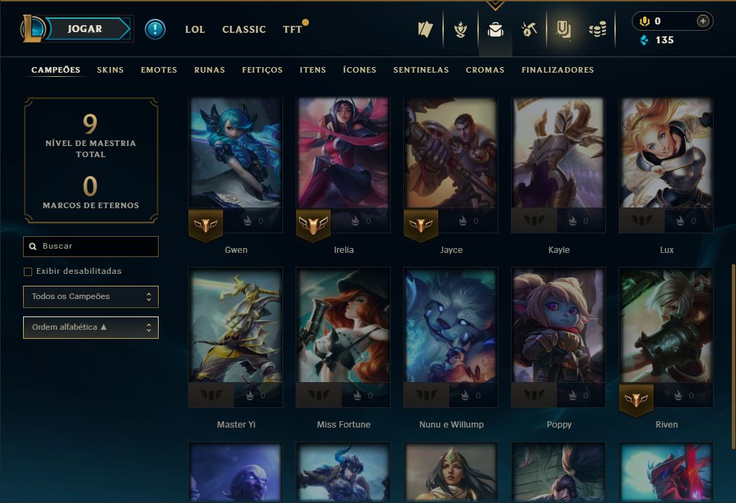 SKIN RIVEN ESPADA DRACÔNICA + [ RANQUEADA DESBLOQUEADA ] + [ TROCA NICK ]