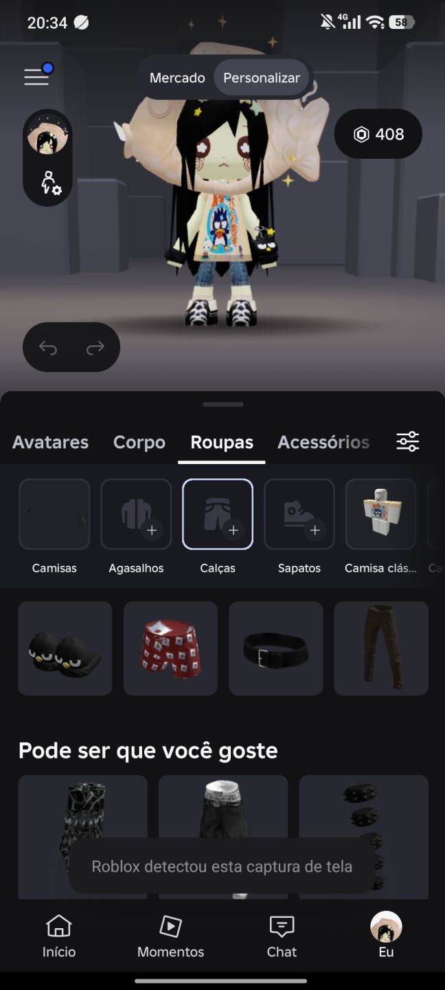 Conta Roblox com passe em diversos jogos (descrição)