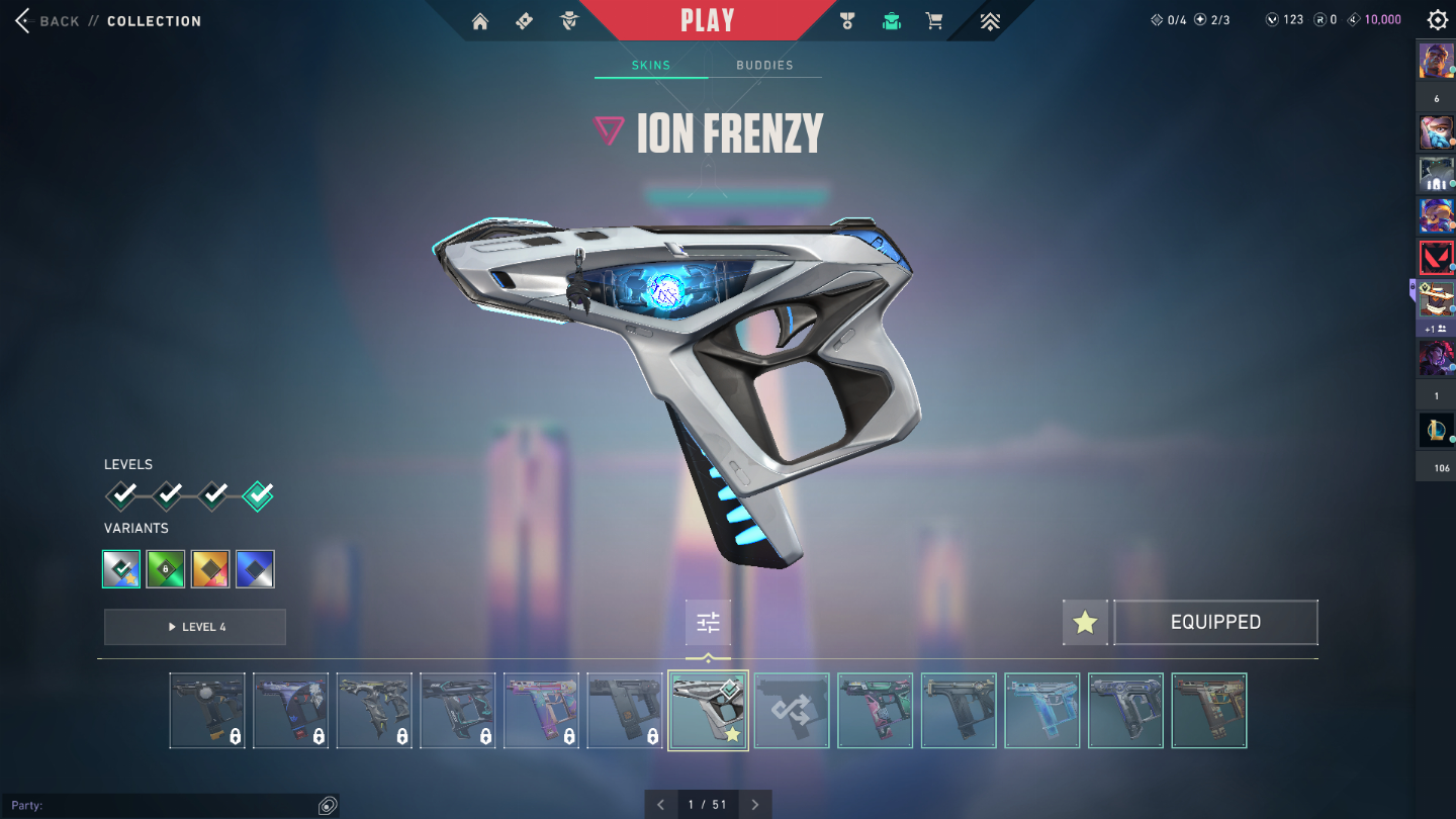 CONTA DO VALORANT COM MAIS DE 20 SKINS EXCELENTES
