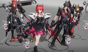 Conta do Arknights Endfield com todos os personagens 2 armas e passe lv1.