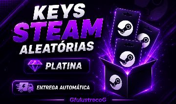 STEAM KEY ALEATÓRIA TIPO PLATINA + BRINDE ( ENTREGA AUTOMÁTICA)