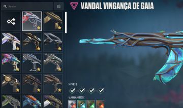 CONTA VALORANT MUITAS SKINS