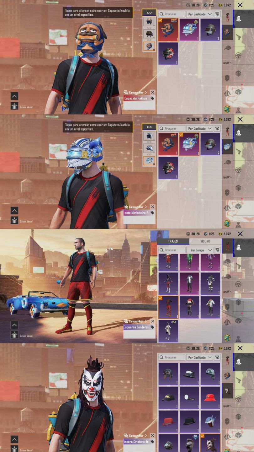 CONTA PUBG MOBILE DE 8 ANOS COM SKINS DO NARUTO (FULL ACESSO)