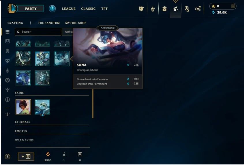 Conta lol- Platina 2 - Honra 4- com email pra troca de senha