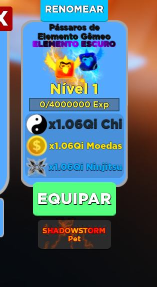 PET NINJA LEGENDS[PROMOÇÃO DO VORTEX ELITE] COMPRE 2 LEVE 3