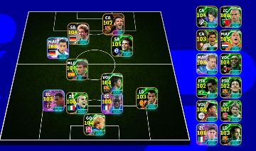Conta Efootball com Rummenigge, messi blitz, musiala