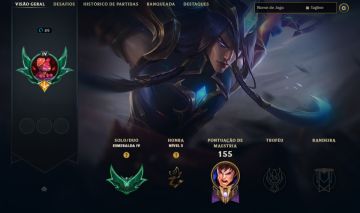 CONTA ESMERALDA 4 /43 SKINS / LUX CÓSMICA / MECH SION / PYKE / 11K EA / HANDLVL