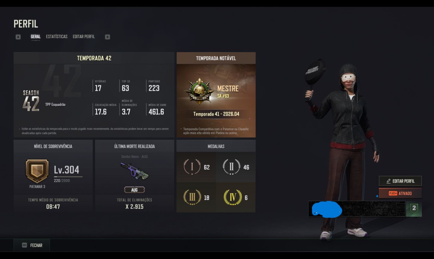 CONTA DE PUBG/RUST COM VARIAS SKINS RARAS EM AMBOS OS JOGOS.