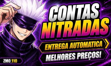 (DISCORD) CONTA NITRO 1 MÊS | CONTA VIRGEM | (ENTREGA AUTOMÁTICA)
