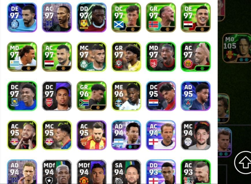 Conta efootball mobile 3200+