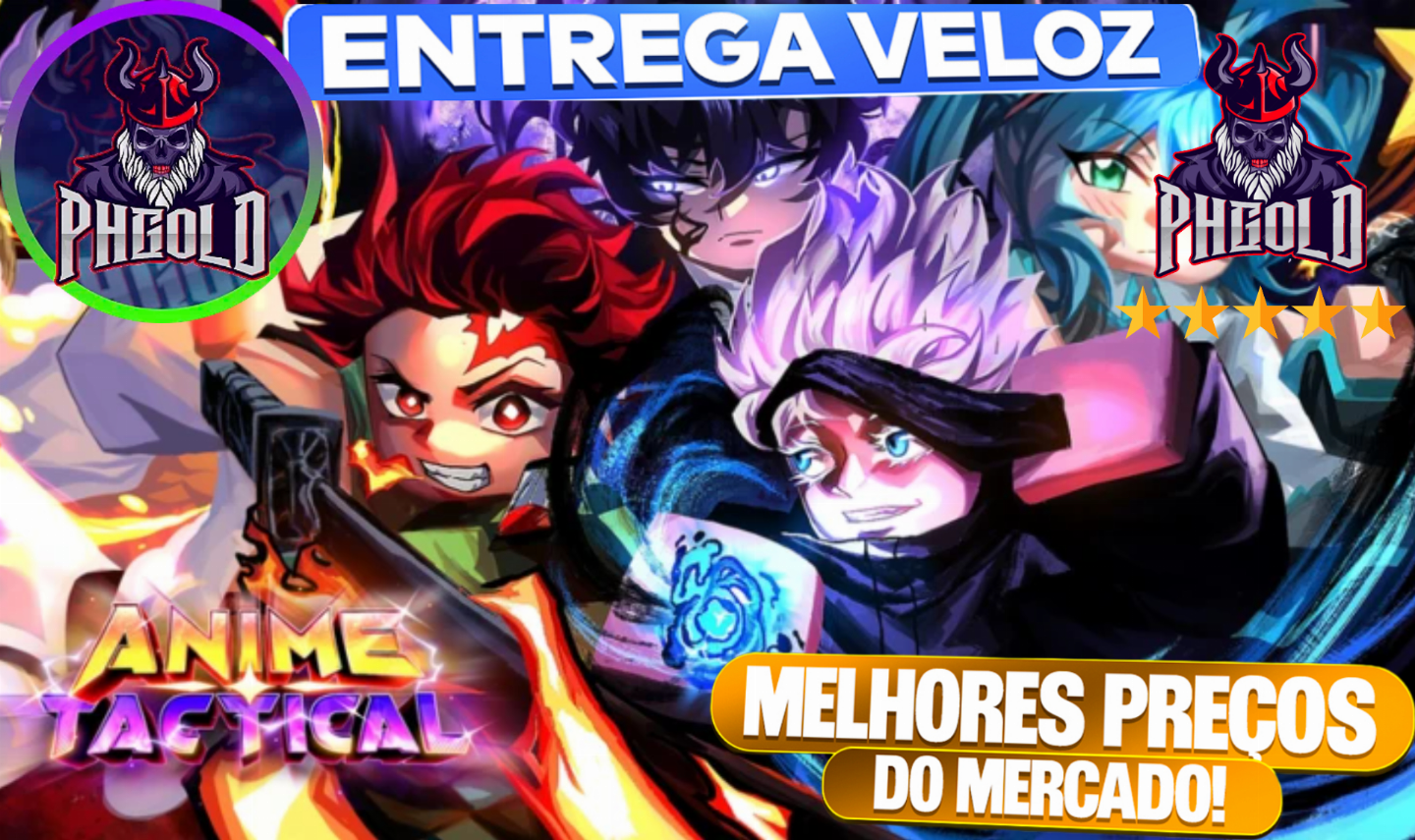 ANIME TACTICAL | ANIME TÁTICO | GAMEPASS | MELHOR PREÇO E ATENDIMENTO | TOP!