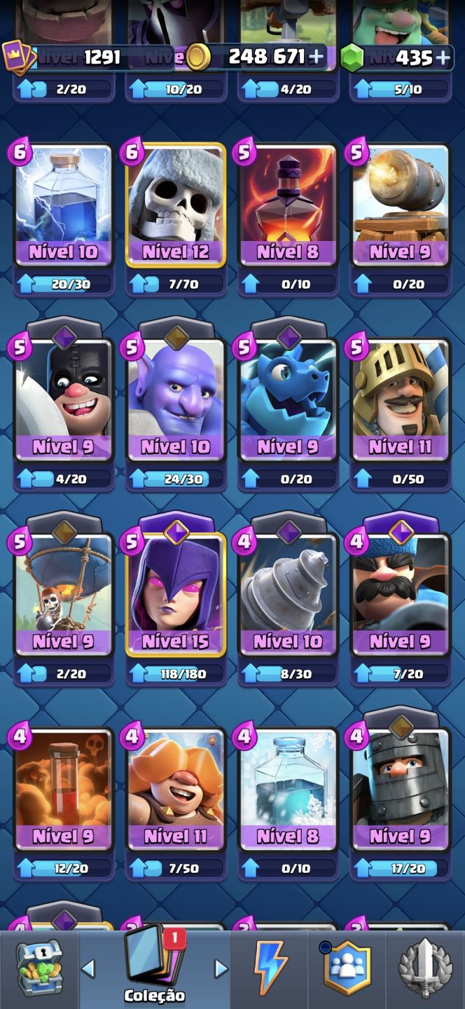 Conta clash Royale troféu: 8248