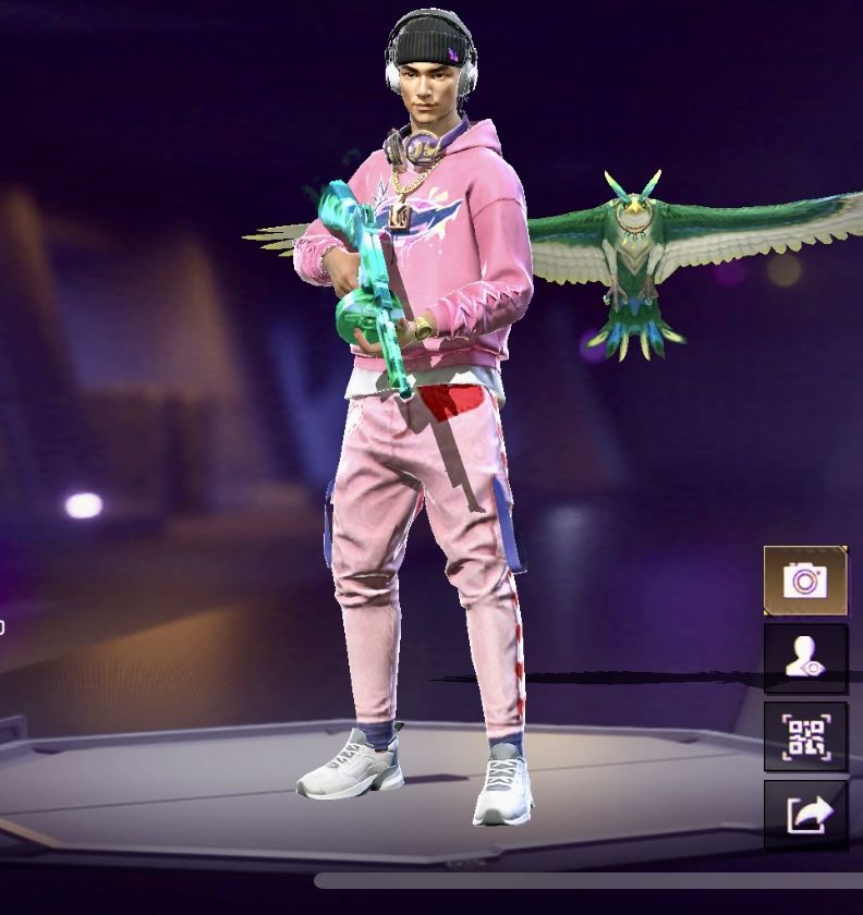 Conta free fire falida