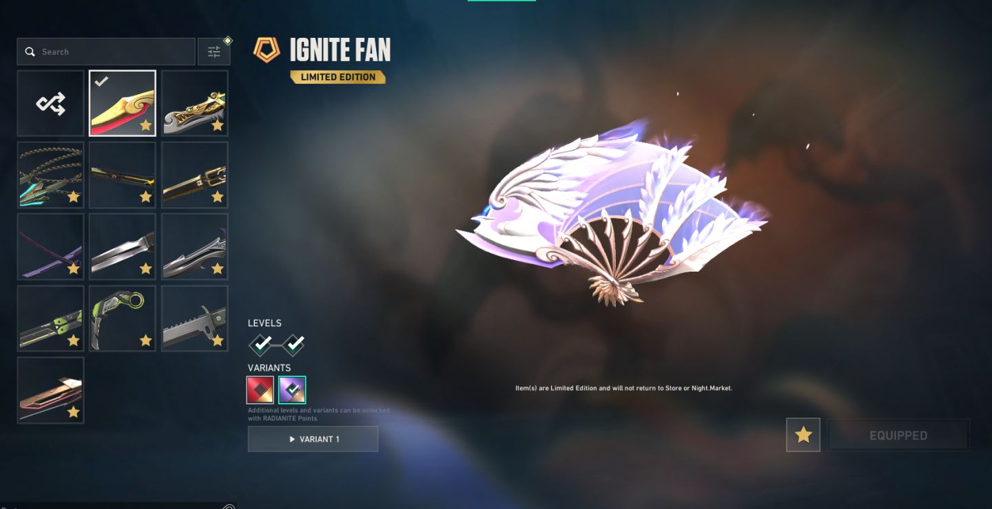CONTA VALORANT DESDE O BETA COM LEQUE FLAMEJANTE + 42 SKINS + 3828 REAIS GASTO