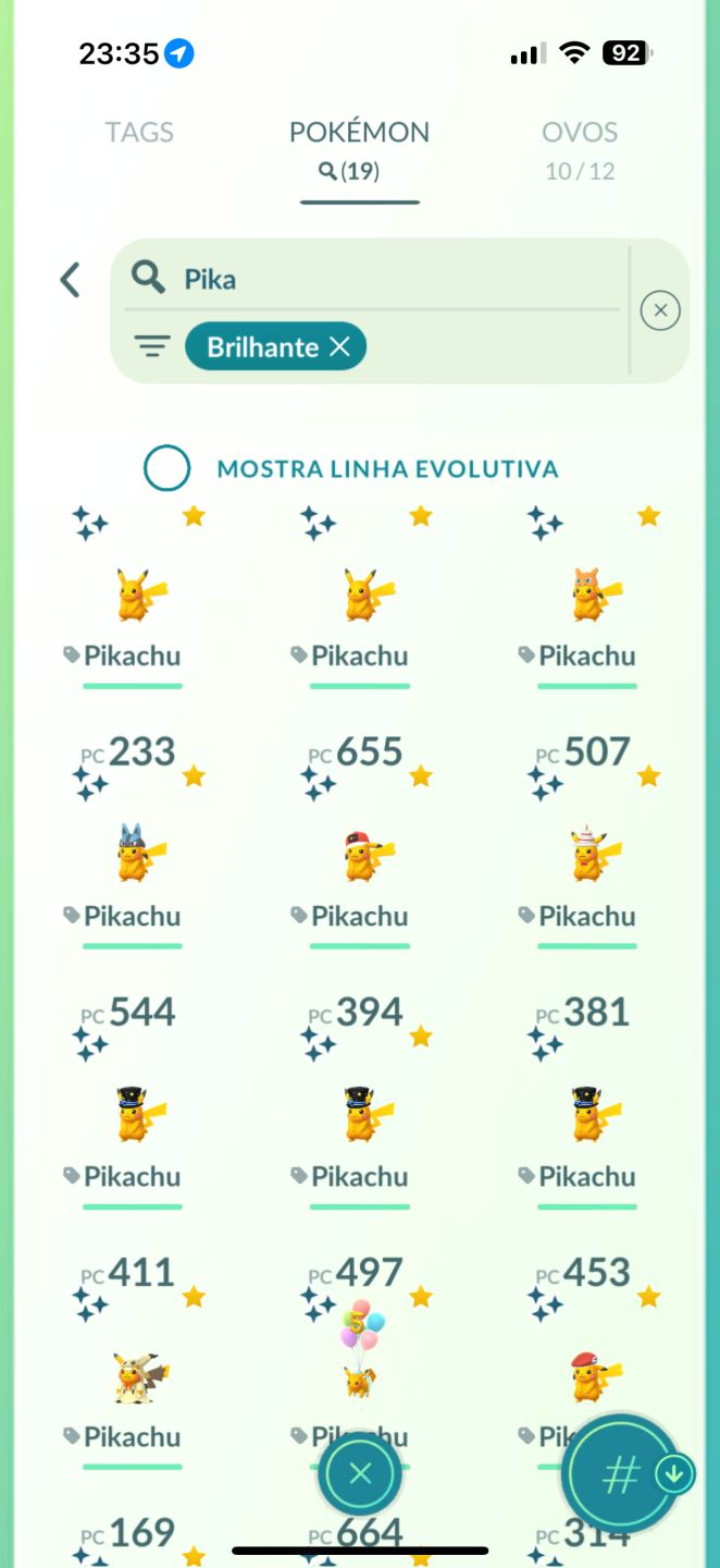 POKÉMON LENDÁRIO SHINY SUPER RARO