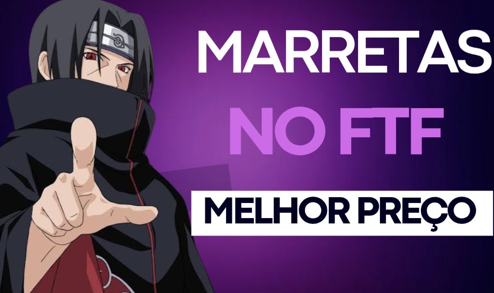 MARRETAS NO FTF! 80% DE DESCONTO