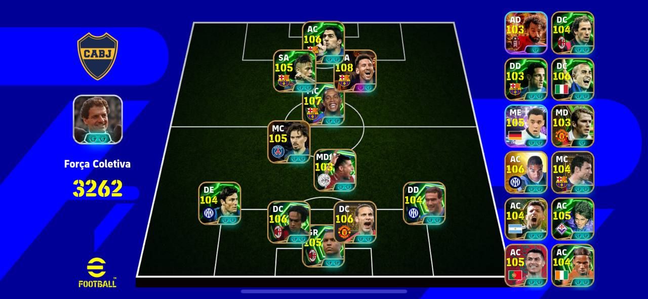 CONTA SEMI-FULL! TRIO MSN + R10 SORRISIN + VITINHA + DIDA + SALAH BLITZ E++++!