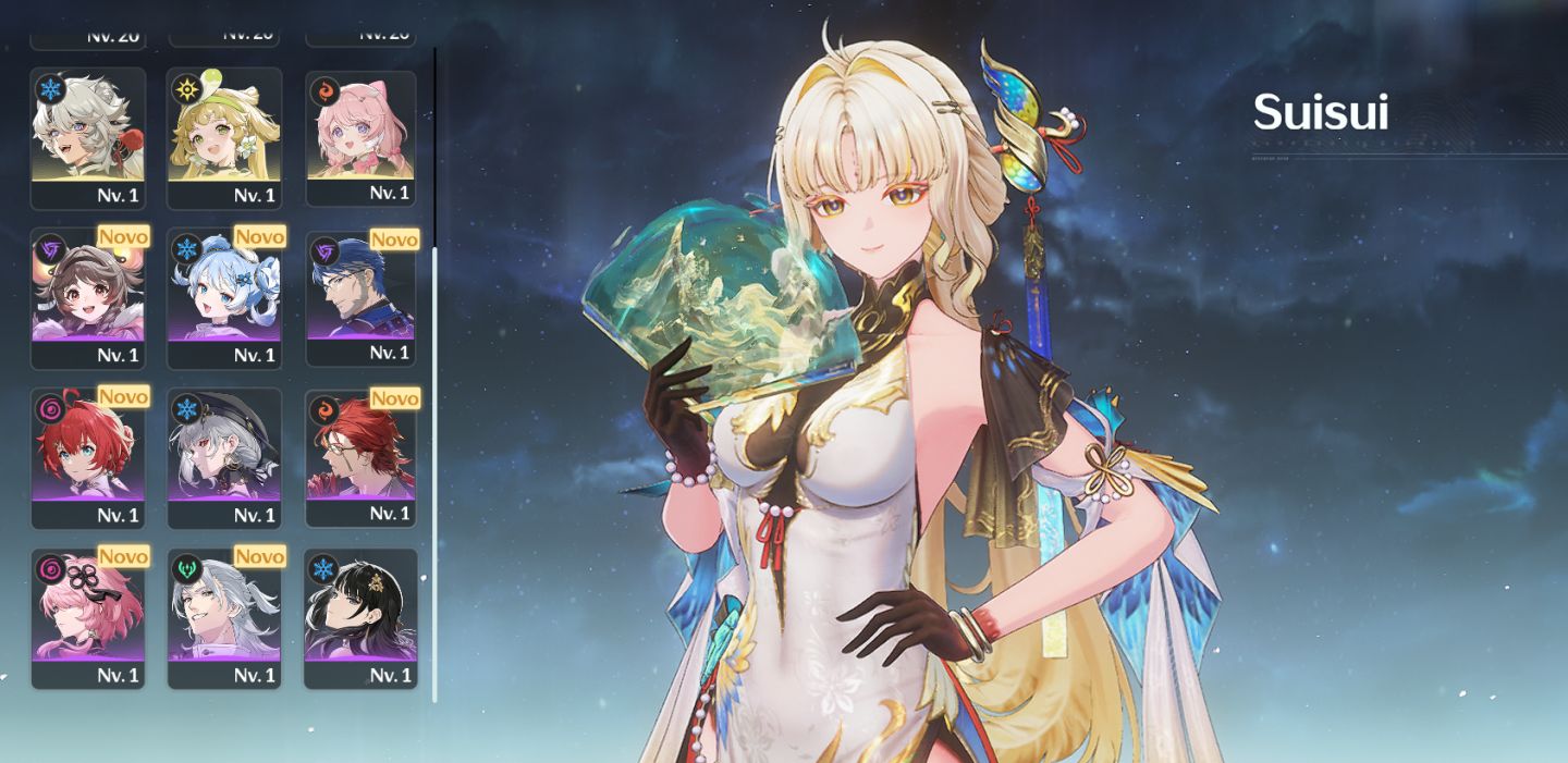 CONTA WUWA AEMEATH S1 + SUISUI S1 + PHROLOVA + ARMAS ASSINATURA