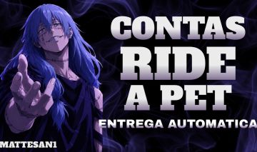 (50% DE DESCONTO) CONTAS RIDE A PET / MONTAR UM ANIMAL DE ESTIMAÇÃO - CONTA FULL