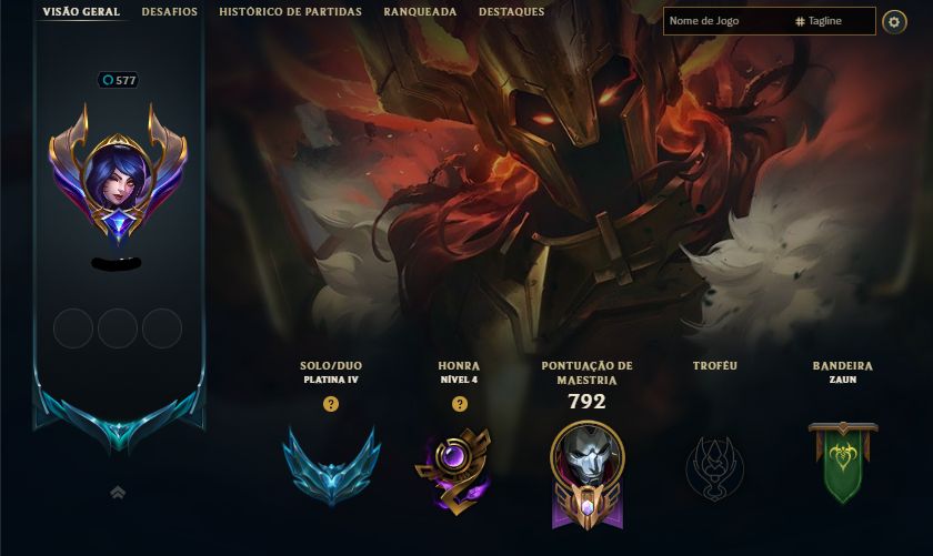 233 SKINS + EXALTADA DO MORDEKAISER | CONTA LEAGUE OF LEGENDS