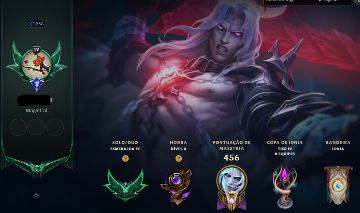 Conta com skins top e full dados de criação, perfeita para main ou smurf
