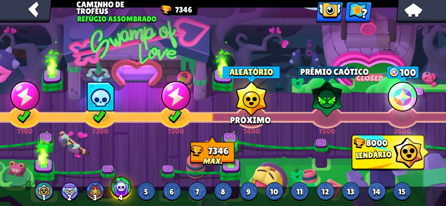Conta de brawl stars cheia de skins FA