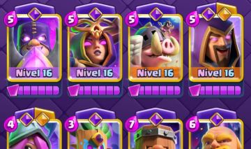 MELHOR CONTA ANUNCIADA! 82/122 CARTAS FULL MAX! QUALQUER DECK DA PRA FAZER!
