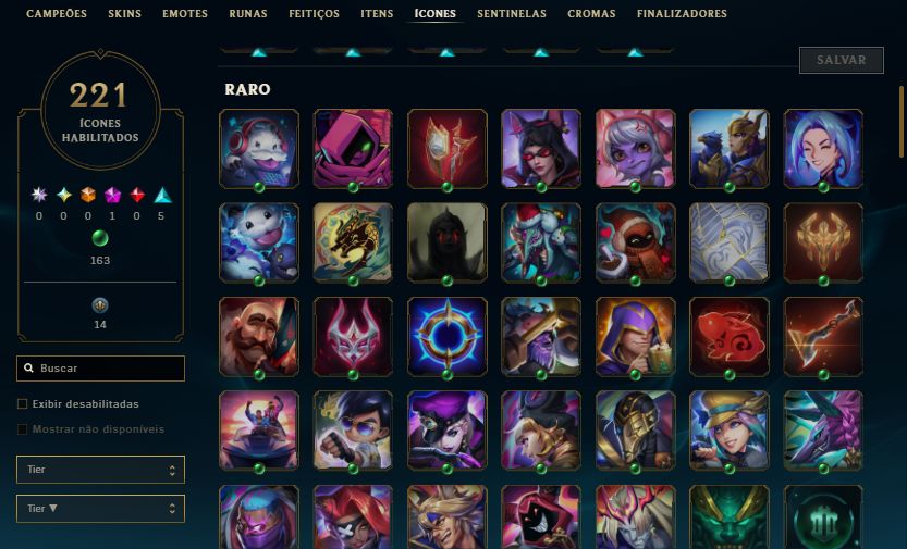 CONTA LOL ESMR 1 | LEVEL 273 | 120 SKINS | FULL CHAMPS | FULL ACESSO |EX DIAMOND