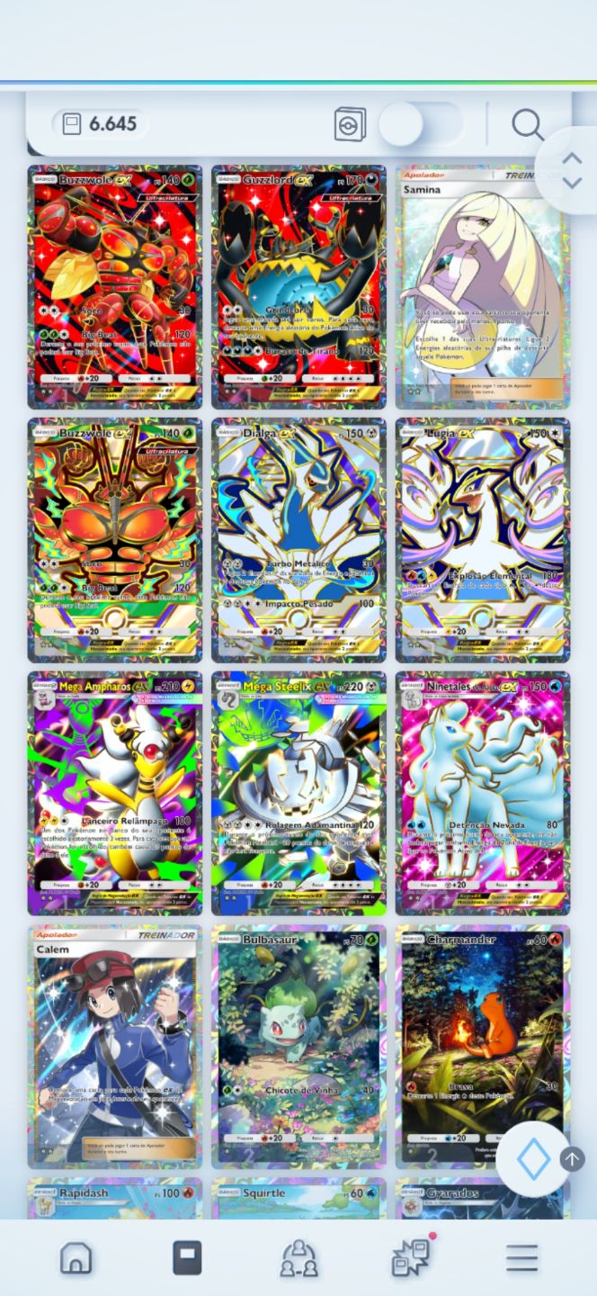 CONTA RARA POKÉMON TCG POCKET