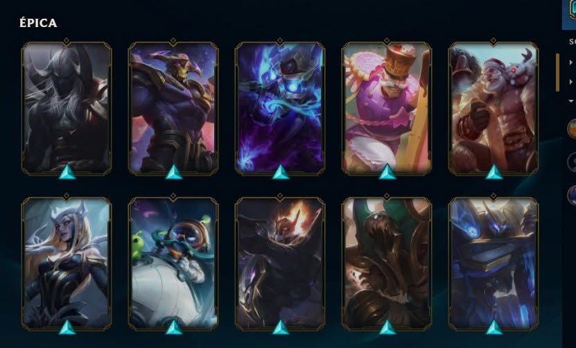 LoL CONTA LV. 341 | 110 SKINS | TODOS OS CAMPEÕES | CONTA ANTIGA 2015/16