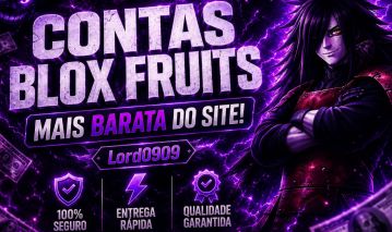 [QUEIMA DE ESTOQUE] CONTAS BLOX FRUITS MAIS BARATAS DO SITE!