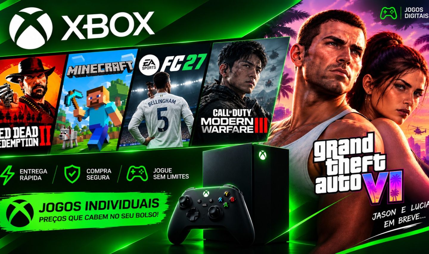 JOGOS INDIVIDUAIS XBOX MAIS BARATO DA PLATAFORMA (Leia a descrição)