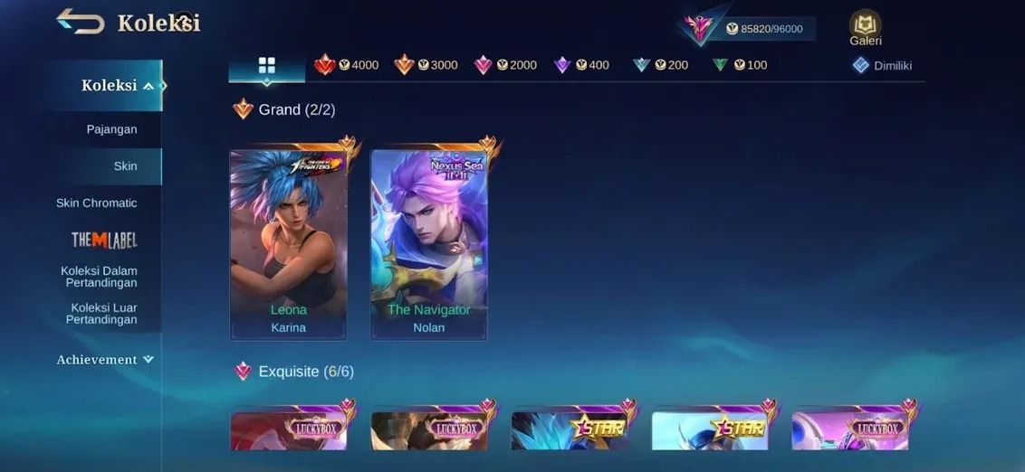4 LuckBox - 2 STAR - 2 Zodiac - Nexus Sea Nolan