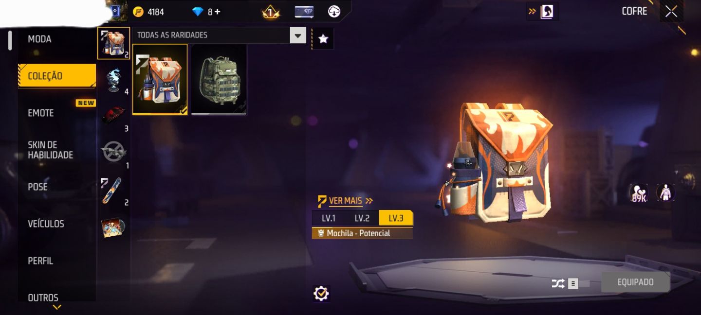 CONTA NIVEL 12 + SKIN SOMBRA DA NOITE + DISPARO FINAL DO DINO + GELO (SEU EMAIL)